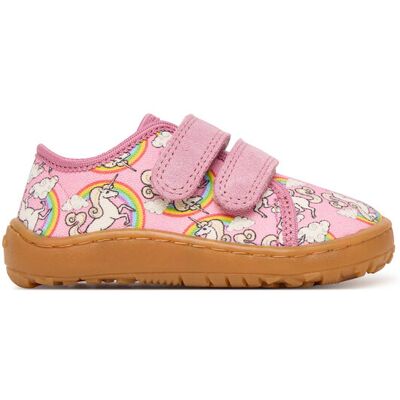 Froddo Kapcie Barefoot Canvas G1700440-12 M Różowy 23 Różowy Dziewczynka Froddo Kapcie Barefoot Canvas G1700440-12 M Różowy 23 Różowy Dziewczynka