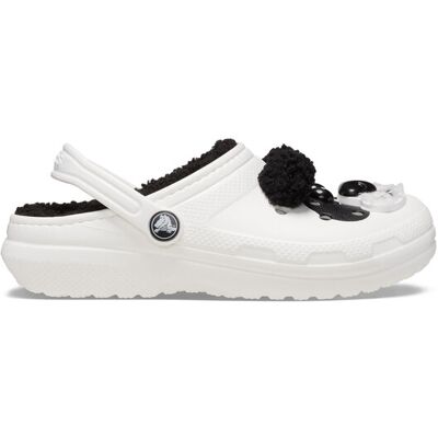 Crocs Klapki Classic Lined Iam Panda Bear Clog K 210400 Biały 28_29 Biały Dziewczynka Crocs Klapki Classic Lined Iam Panda Bear Clog K 210400 Biały 28_29 Biały Dziewczynka