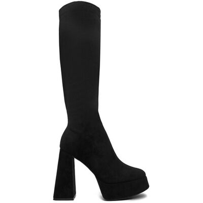 DeeZee Kozaki CL221013H Czarny 40 Czarny Damskie DeeZee Kozaki CL221013H Czarny 40 Czarny Damskie