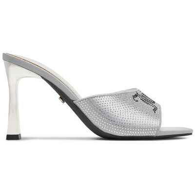 Juicy Couture Klapki CEO-259-29-06 Srebrny 39 Srebrny Damskie Juicy Couture Klapki CEO-259-29-06 Srebrny 39 Srebrny Damskie