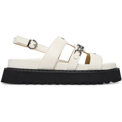 PINKO Sandały Kate 06 SD0517 P001 Biały 39 Biały Damskie PINKO Sandały Kate 06 SD0517 P001 Biały 39 Biały Damskie