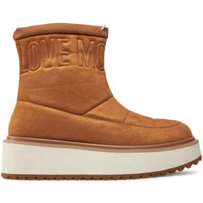 LOVE MOSCHINO Botki JA24266I0LJAW208 Brązowy 41 Brązowy Damskie LOVE MOSCHINO Botki JA24266I0LJAW208 Brązowy 41 Brązowy Damskie