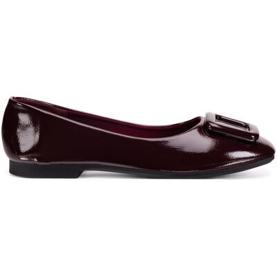 Clara Barson Baleriny WFA3513-1 Bordowy 36 Bordowy Damskie Clara Barson Baleriny WFA3513-1 Bordowy 36 Bordowy Damskie