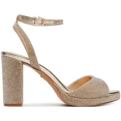 Aldo Sandały Alluring 13918860 Złoty 38 Złoty Damskie Aldo Sandały Alluring 13918860 Złoty 38 Złoty Damskie