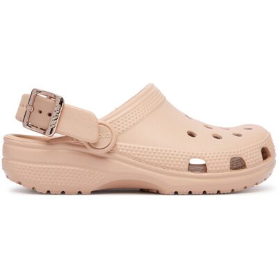 Crocs Klapki Classic Metallic Buckle Clog K 214228 Beżowy 33_34 Beżowy Chłopiec Crocs Klapki Classic Metallic Buckle Clog K 214228 Beżowy 33_34 Beżowy Chłopiec