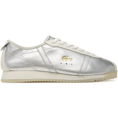 Lacoste Sneakersy Club-Low 7-50SFA0062 Srebrny 39 Srebrny Damskie Lacoste Sneakersy Club-Low 7-50SFA0062 Srebrny 39 Srebrny Damskie
