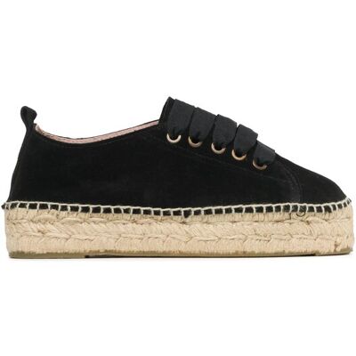 Manebi Espadryle Lace-Up Espadrilles K 1.0 E0 Czarny 35 Czarny Damskie Manebi Espadryle Lace-Up Espadrilles K 1.0 E0 Czarny 35 Czarny Damskie