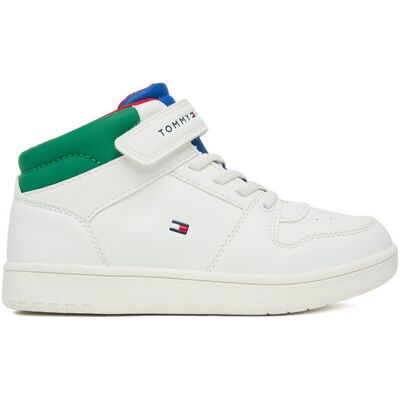Tommy Hilfiger Sneakersy T1X9-34347-1355 S Biały 31 Biały Chłopiec Tommy Hilfiger Sneakersy T1X9-34347-1355 S Biały 31 Biały Chłopiec