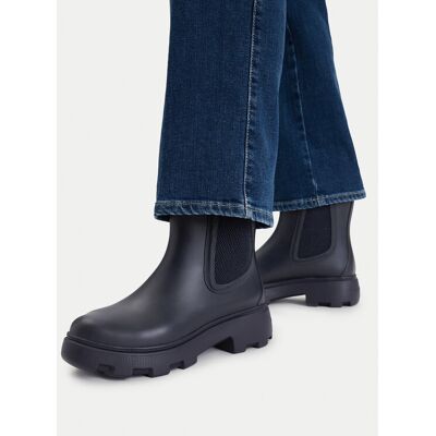 Tommy Hilfiger Kalosze Flag Cleated FW0FW09387 Granatowy 37 Granatowy Damskie Tommy Hilfiger Kalosze Flag Cleated FW0FW09387 Granatowy 37 Granatowy Damskie
