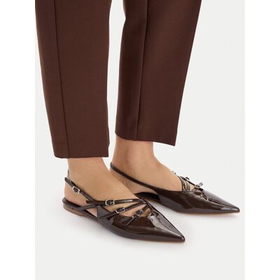 Steve Madden Baleriny Cianna SM11003709 Brązowy 39 Brązowy Damskie Steve Madden Baleriny Cianna SM11003709 Brązowy 39 Brązowy Damskie