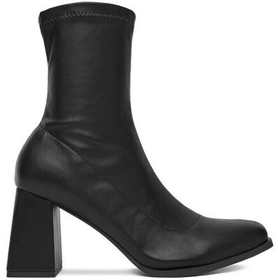 DeeZee Botki BZRB0804-4 Czarny 40 Czarny Damskie DeeZee Botki BZRB0804-4 Czarny 40 Czarny Damskie