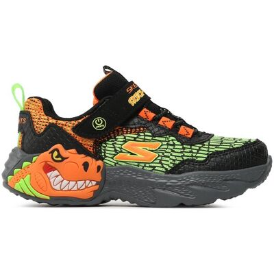 Skechers Sneakersy Dino Lights 400615L/BKOR Czarny 35 Czarny Chłopiec Skechers Sneakersy Dino Lights 400615L/BKOR Czarny 35 Czarny Chłopiec