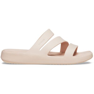 Crocs Klapki Getaway Strappy 209587 Écru 42_43 Kremowy Damskie Crocs Klapki Getaway Strappy 209587 Écru 42_43 Kremowy Damskie