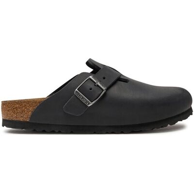 Birkenstock Klapki Boston Bs 0059463 Czarny 39 Czarny Damskie Birkenstock Klapki Boston Bs 0059463 Czarny 39 Czarny Damskie