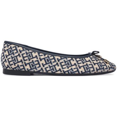 Tommy Hilfiger Baleriny Th Charm Jacquard Ballerina FW0FW09504 Kolorowy 37 Kolorowy Damskie Tommy Hilfiger Baleriny Th Charm Jacquard Ballerina FW0FW09504 Kolorowy 37 Kolorowy Damskie