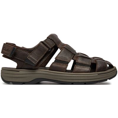 Clarks Sandały Saltway Cove 26176900 Brązowy 44_1_2 Brązowy Męskie Clarks Sandały Saltway Cove 26176900 Brązowy 44_1_2 Brązowy Męskie