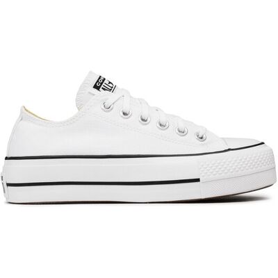 Converse Trampki Chuck Taylor All Star Lift Ox 560251C Biały 37_5 Biały Damskie Converse Trampki Chuck Taylor All Star Lift Ox 560251C Biały 37_5 Biały Damskie