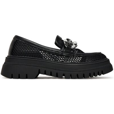 DeeZee Loafersy 60062D-2 Czarny 39 Czarny Damskie DeeZee Loafersy 60062D-2 Czarny 39 Czarny Damskie