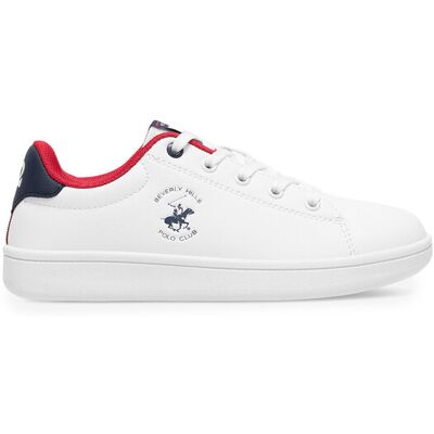 Beverly Hills Polo Club Sneakersy V12-762(IV)CH Biały 35 Biały Chłopiec Beverly Hills Polo Club Sneakersy V12-762(IV)CH Biały 35 Biały Chłopiec