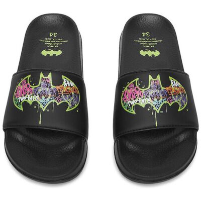 Batman Klapki CEO-CP90-SS26-215WBBAT Czarny 35 Czarny Chłopiec Batman Klapki CEO-CP90-SS26-215WBBAT Czarny 35 Czarny Chłopiec