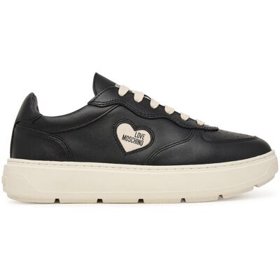 LOVE MOSCHINO Sneakersy JA15294G1PIAM00A Czarny 35 Czarny Damskie LOVE MOSCHINO Sneakersy JA15294G1PIAM00A Czarny 35 Czarny Damskie
