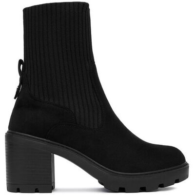 DeeZee Botki HX22060-52 Czarny 39 Czarny Damskie DeeZee Botki HX22060-52 Czarny 39 Czarny Damskie