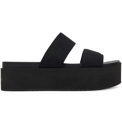 Calvin Klein Jeans Klapki Flatform Sandal Webbing In YW0YW01789 Czarny 39 Czarny Damskie Calvin Klein Jeans Klapki Flatform Sandal Webbing In YW0YW01789 Czarny 39 Czarny Damskie