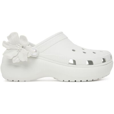 Crocs Klapki Classic Bouquet Platform Clog 211292 Biały 41_42 Biały Damskie Crocs Klapki Classic Bouquet Platform Clog 211292 Biały 41_42 Biały Damskie