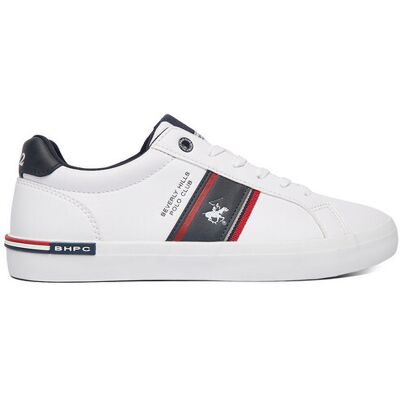 Beverly Hills Polo Club Sneakersy CEO-LUSITANO-01 Biały 44 Biały Męskie Beverly Hills Polo Club Sneakersy CEO-LUSITANO-01 Biały 44 Biały Męskie