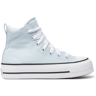 Converse Trampki Chuck Taylor All Star Padded Lift Platform A10452C Szary 39_1_2 Niebieski jasny Damskie Converse Trampki Chuck Taylor All Star Padded Lift Platform A10452C Szary 39_1_2 Niebieski jasny Damskie