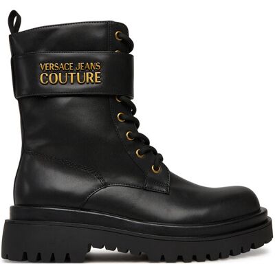 Versace Jeans Couture Trzewiki 79VA3S64 Czarny 40 Czarny Damskie Versace Jeans Couture Trzewiki 79VA3S64 Czarny 40 Czarny Damskie