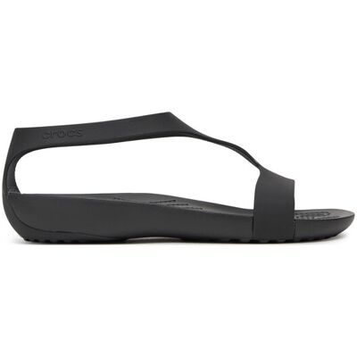 Crocs Sandały SERENA SANDAL 205469-060 Czarny 38_39 Czarny Damskie Crocs Sandały SERENA SANDAL 205469-060 Czarny 38_39 Czarny Damskie