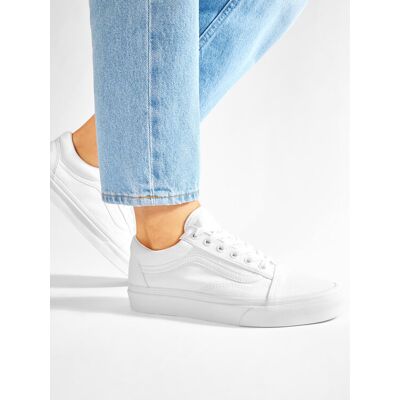 Vans Tenisówki Old Skool VN000D3HW00 Biały 40 Biały Unisex Vans Tenisówki Old Skool VN000D3HW00 Biały 40 Biały Unisex