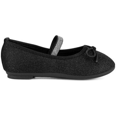 Nelli Blu Baleriny CM240723-10 Czarny 30 Czarny Dziewczynka Nelli Blu Baleriny CM240723-10 Czarny 30 Czarny Dziewczynka