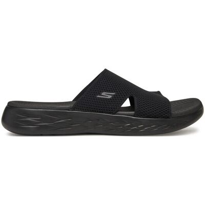 Skechers Klapki On-The-Go 600-Oceanside 140003/BBK Czarny 38 Czarny Damskie Skechers Klapki On-The-Go 600-Oceanside 140003/BBK Czarny 38 Czarny Damskie