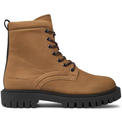 Tommy Hilfiger Trapery Casual Hilfiger Chunk Z Nbk Boot FM0FM05149 Brązowy 42 Brązowy Męskie Tommy Hilfiger Trapery Casual Hilfiger Chunk Z Nbk Boot FM0FM05149 Brązowy 42 Brązowy Męskie