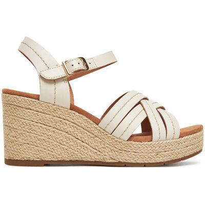 Clarks Espadryle Sabina Strap 26181464 Écru 39 Kremowy Damskie Clarks Espadryle Sabina Strap 26181464 Écru 39 Kremowy Damskie