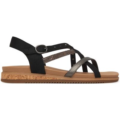 Skechers Sandały Desert Kiss Low 114713/BLK Czarny 38 Czarny Damskie Skechers Sandały Desert Kiss Low 114713/BLK Czarny 38 Czarny Damskie