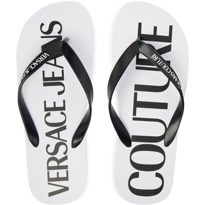 Versace Jeans Couture Japonki 80YA3SQ7 ZSS81 Biały 42 Biały Męskie Versace Jeans Couture Japonki 80YA3SQ7 ZSS81 Biały 42 Biały Męskie