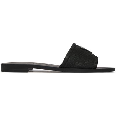 Guess Klapki FLJELS Czarny 35 Czarny Damskie Guess Klapki FLJELS Czarny 35 Czarny Damskie