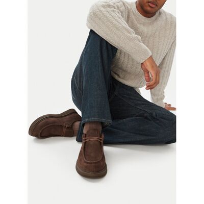 Tommy Hilfiger Półbuty Comfort Nubuck Moc Toe Shoe FM0FM05975 Brązowy ciemny 40 Brązowy ciemny Męskie Tommy Hilfiger Półbuty Comfort Nubuck Moc Toe Shoe FM0FM05975 Brązowy ciemny 40 Brązowy ciemny Męskie