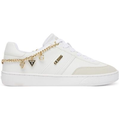 Guess Sneakersy FLTNAO LEA12 Biały 35 Biały Damskie Guess Sneakersy FLTNAO LEA12 Biały 35 Biały Damskie