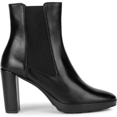 Geox Botki D Walk Pleasure 85 D35TFC 00043 C9999 Czarny 38 Czarny Damskie Geox Botki D Walk Pleasure 85 D35TFC 00043 C9999 Czarny 38 Czarny Damskie