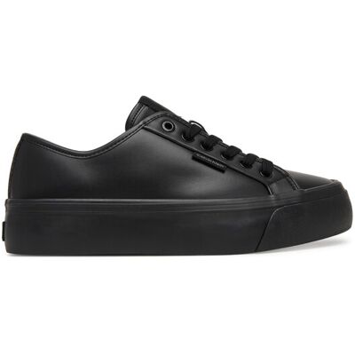 Calvin Klein Sneakersy Vulc Flatf Lace Up Lth YW0YW01932 Czarny 35 Czarny Damskie Calvin Klein Sneakersy Vulc Flatf Lace Up Lth YW0YW01932 Czarny 35 Czarny Damskie