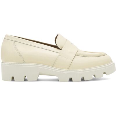 Badura Loafersy AMANTEA-E23-28180NAP Beżowy 40 Beżowy Damskie Badura Loafersy AMANTEA-E23-28180NAP Beżowy 40 Beżowy Damskie