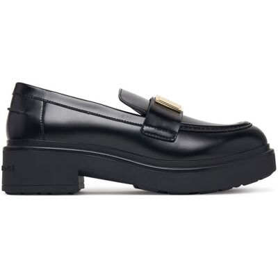 Giorgio Armani Exchange Loafersy XW003095 AF11912 UC001 Czarny 40 Czarny Damskie Giorgio Armani Exchange Loafersy XW003095 AF11912 UC001 Czarny 40 Czarny Damskie