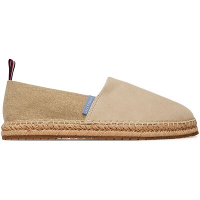 Tommy Hilfiger Espadryle Hilfiger Flex Mix Espadrille FM0FM05497 Beżowy 42 Beżowy Męskie Tommy Hilfiger Espadryle Hilfiger Flex Mix Espadrille FM0FM05497 Beżowy 42 Beżowy Męskie