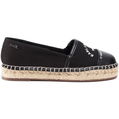 KARL LAGERFELD Espadryle KL80108 Czarny 35 Czarny Damskie KARL LAGERFELD Espadryle KL80108 Czarny 35 Czarny Damskie