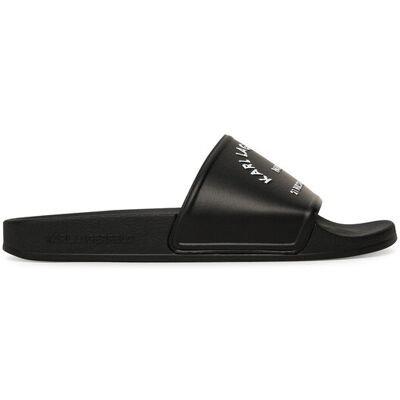 KARL LAGERFELD Klapki Kondo 2.0 KL80908A Czarny 35 Czarny Damskie KARL LAGERFELD Klapki Kondo 2.0 KL80908A Czarny 35 Czarny Damskie