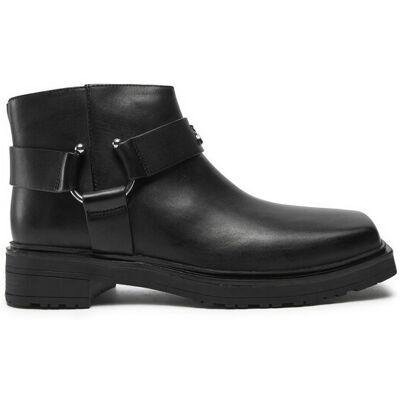 Patrizia Pepe Botki 2Y0032/L078-K103 Czarny 38 Czarny Damskie Patrizia Pepe Botki 2Y0032/L078-K103 Czarny 38 Czarny Damskie